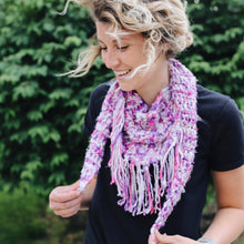 Load image into Gallery viewer, Simple + Quick Banana Scarf Crochet Pattern