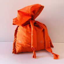 Load image into Gallery viewer, Upcycled Sari Fabric Gift Bag Sewing Kit