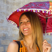 Load image into Gallery viewer, Embellished Parasol Umbrellas