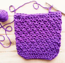 Load image into Gallery viewer, Violet Summer Tote Crochet Pattern