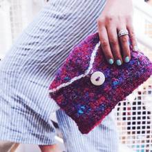 Load image into Gallery viewer, Sari Not Sorry Clutch Crochet Pattern