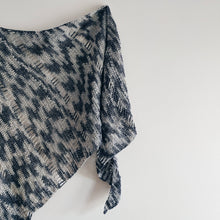 Load image into Gallery viewer, Star Stitch Lace Weight Crochet Shawl Pattern