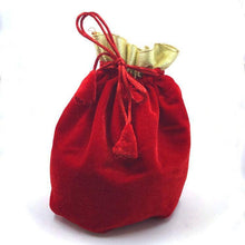 Load image into Gallery viewer, Red Velvet Gift Wrapping for Wooden Yarn Bowls