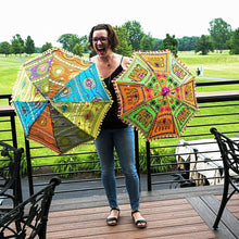 Load image into Gallery viewer, Embellished Parasol Umbrellas