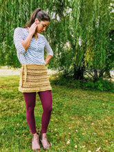 Load image into Gallery viewer, Bobble Wrap Skirt Crochet Pattern
