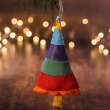 Load image into Gallery viewer, Rustic Christmas Trees Sewing Kit
