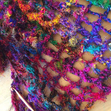 Load image into Gallery viewer, QuadraMesh Crochet Shawl Kit
