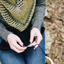Load image into Gallery viewer, Hibiscus Shawl Knitting Pattern

