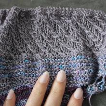Load image into Gallery viewer, Moonbeam Crescent Shawl Knitting Pattern
